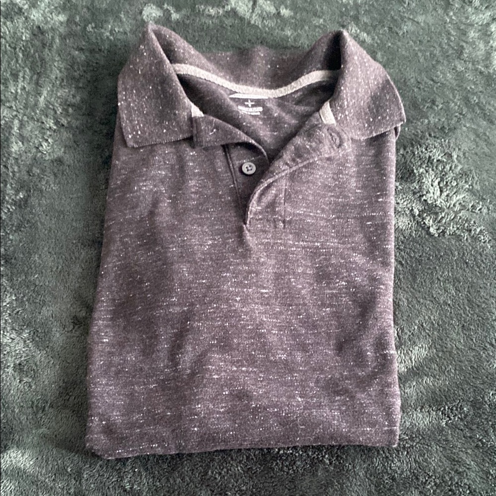 Men's Gray Polo Shirt